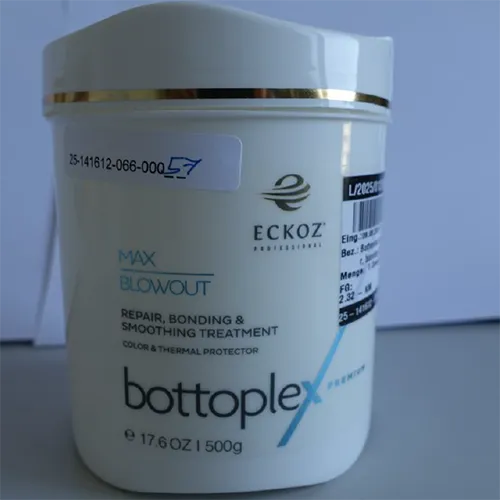 Hair straightening cream