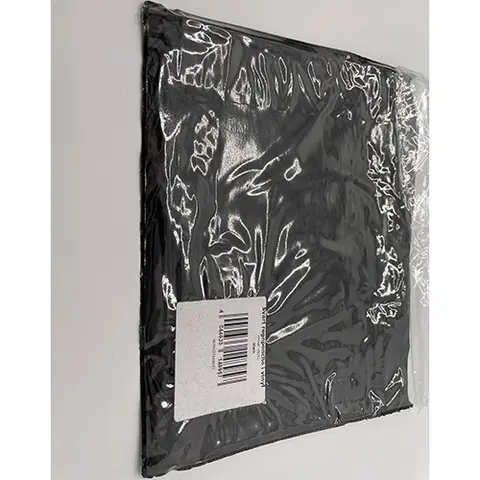 Plastic rain poncho