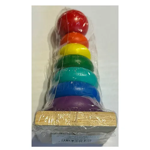 Wooden stacker toy