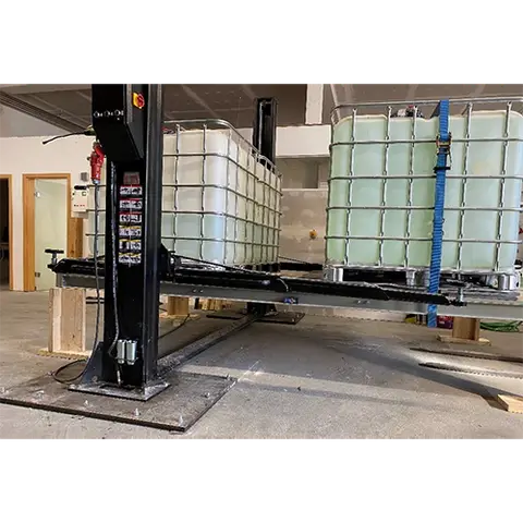 Two-column car lift