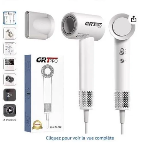 Mini hair dryer
