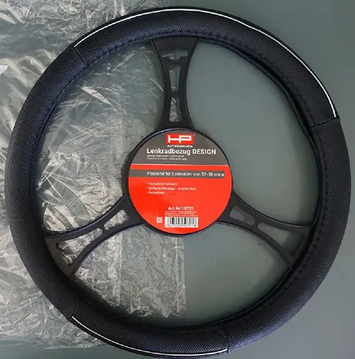 Steering wheel cover