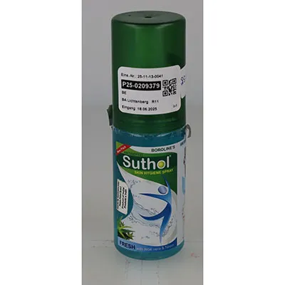 Body hygiene spray