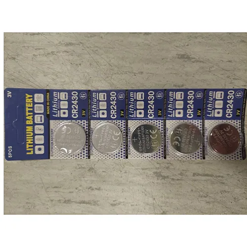 Button batteries