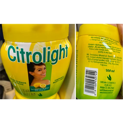 Skin lightening cream