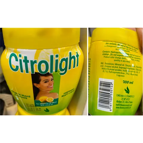 Skin lightening cream