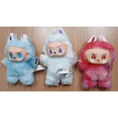 Soft toy with key ring