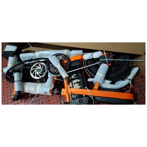 Foldable electric bicycle