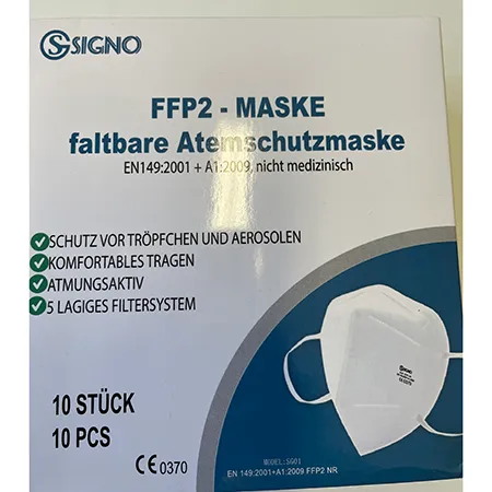 Particle filter mask