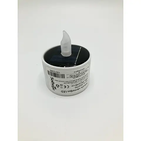 Свеча на солнечной батарее
