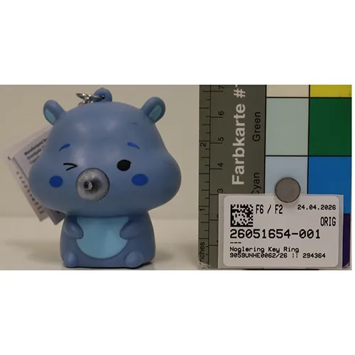 Key ring with toy