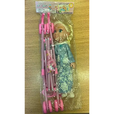 Игрушечная детская коляска