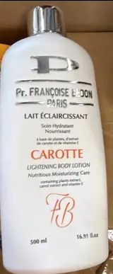 Skin lightening lotion