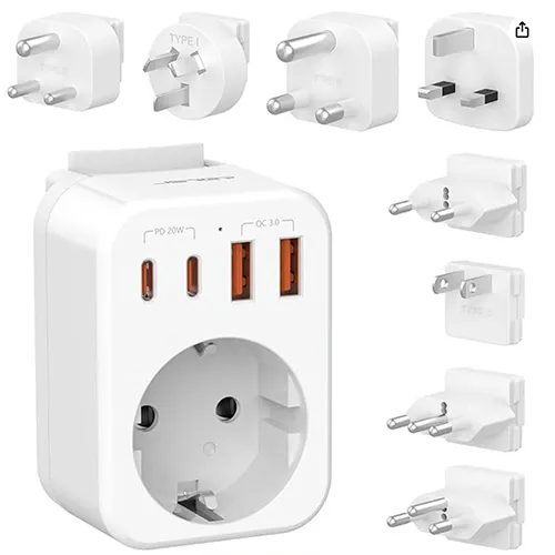 Travel adaptor set