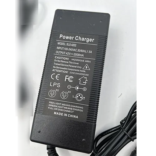 Battery charger for electric scooter