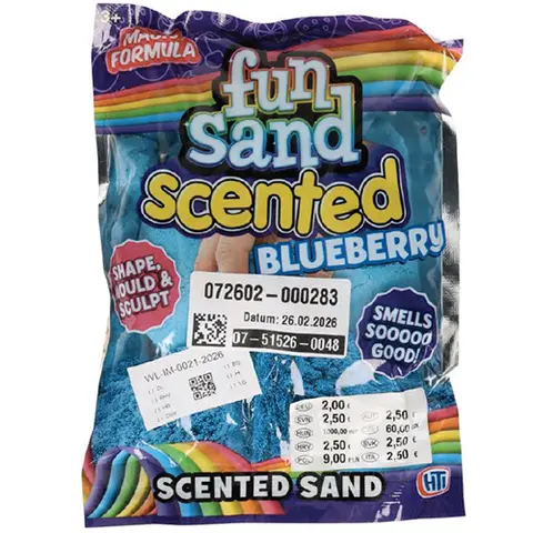 Sand-filled toy