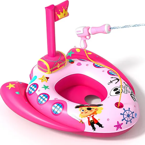 Inflatable swim seat
