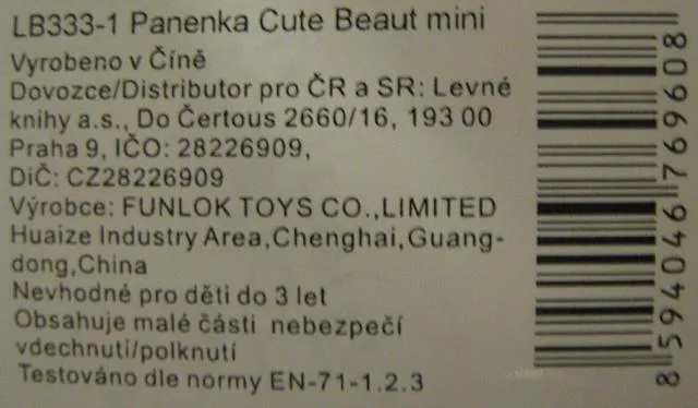 Plastic doll