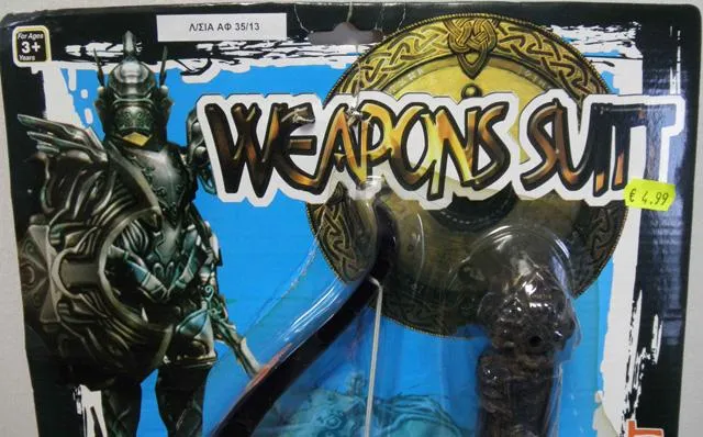 Warrior play set