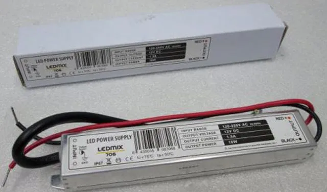Power supply for LED lights