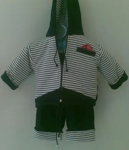Two-piece children's garment