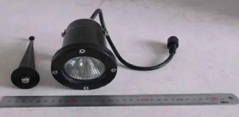 Mini outdoor spotlights