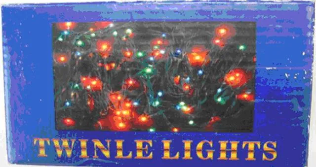 Christmas lighting chain Twinle Lights