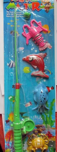 Magnetic fishing game
