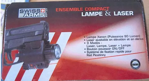 Лазерный прицел для пневматического оружия «Ensemble Compact, Lampe &