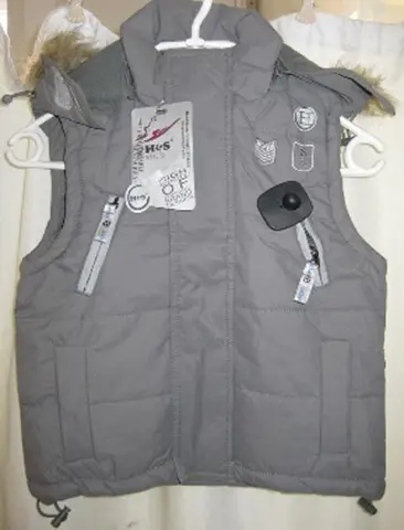 Children’s sleeveless jacket