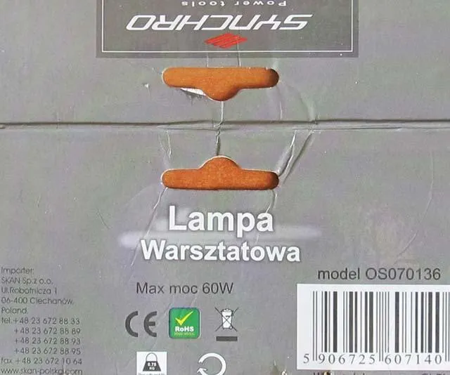 Workshop lamp