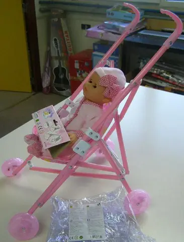 Doll's pushchair "Tutu Love"
