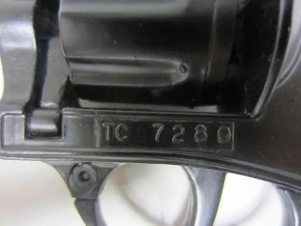 Toy metal pistol