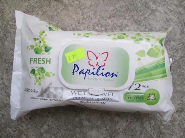 Wet wipes