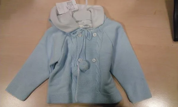Babies' knitted jacket