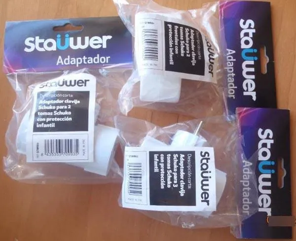 3-way plug adaptor