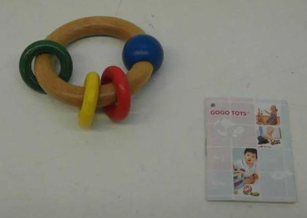 Wooden rattle