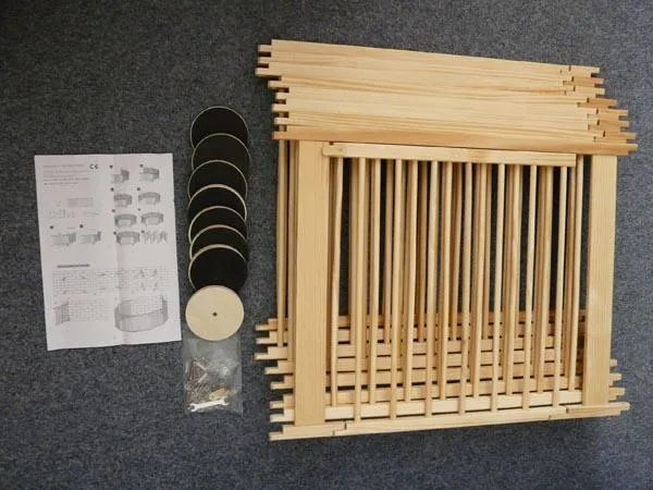 Wooden playpen