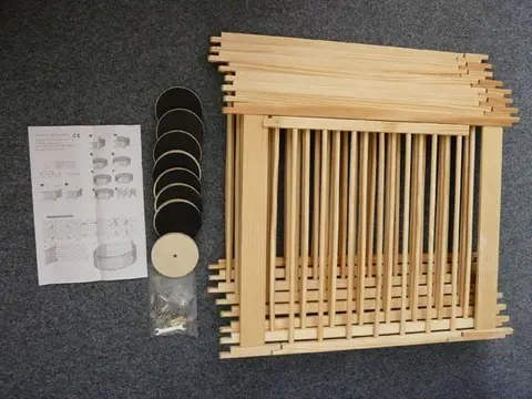 Wooden playpen