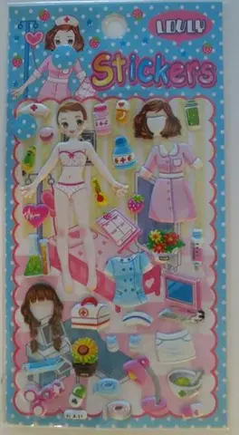 Toy stickers