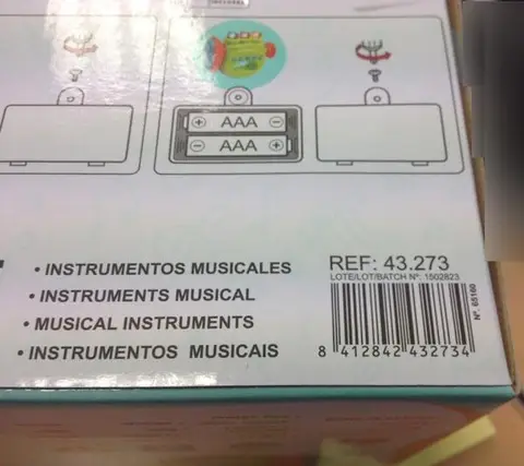 Игрушечный музыкальный набор