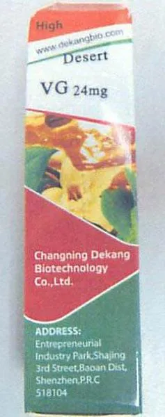 Liquid for e-cigarettes