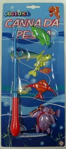Magnetic fishing toy