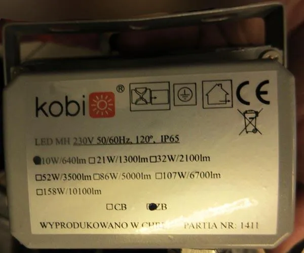 LED flood light