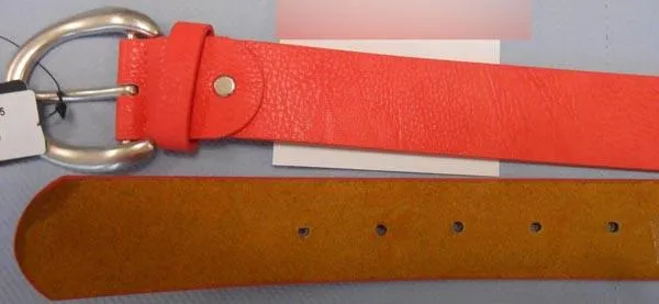 Leather belt