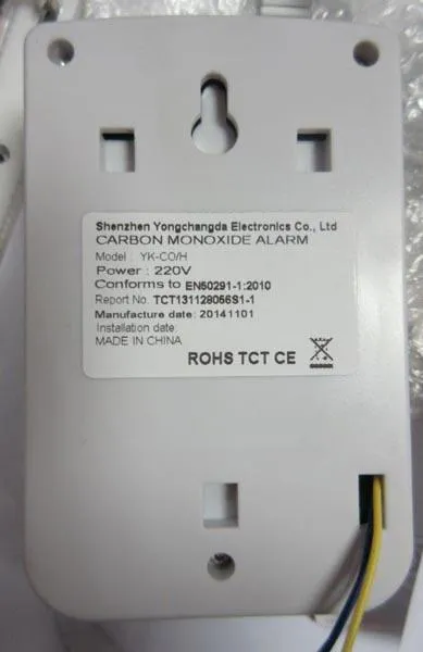 Детектор угарного газа