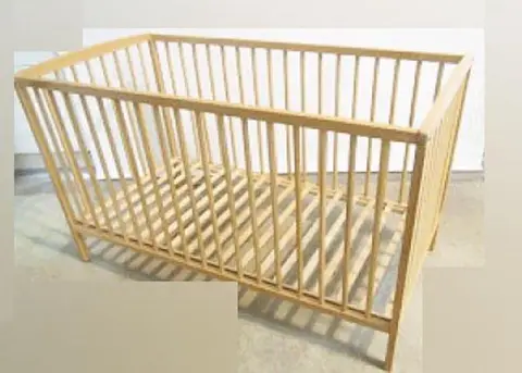 Wooden cot