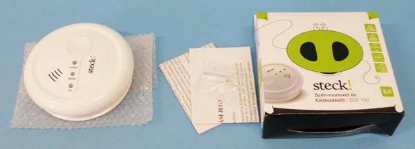 Carbon monoxide and smoke detector