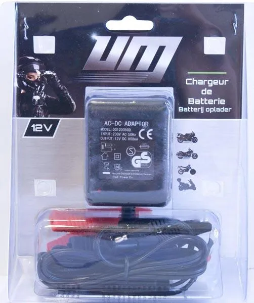 Motorcycle battery charger