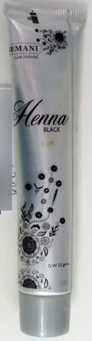 Henna body colour